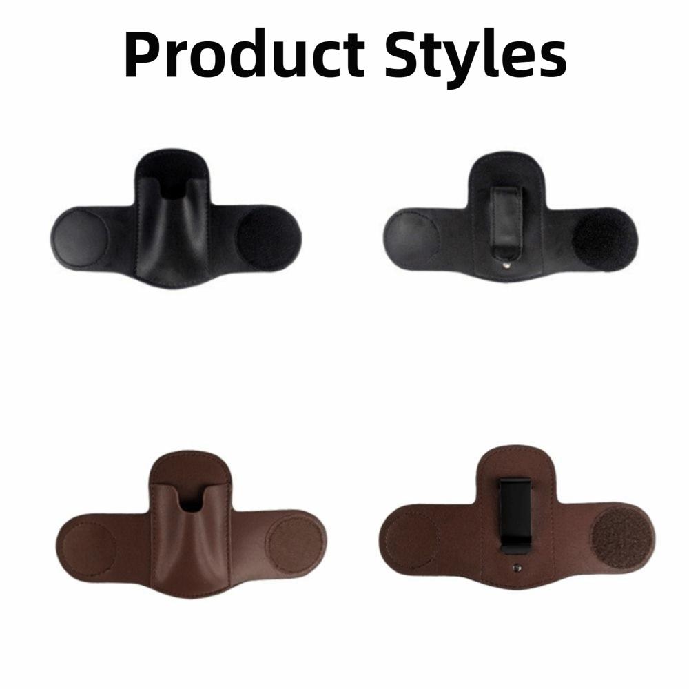 Hook Loop Closure Stethoscope Holder Clip Durable Magnetic Holder Stethoscope Storage Bag PU Leather Compact