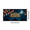 Banner Size Decorations Photo Booth Stars Lanterns For Celebration Ramadan Gathering