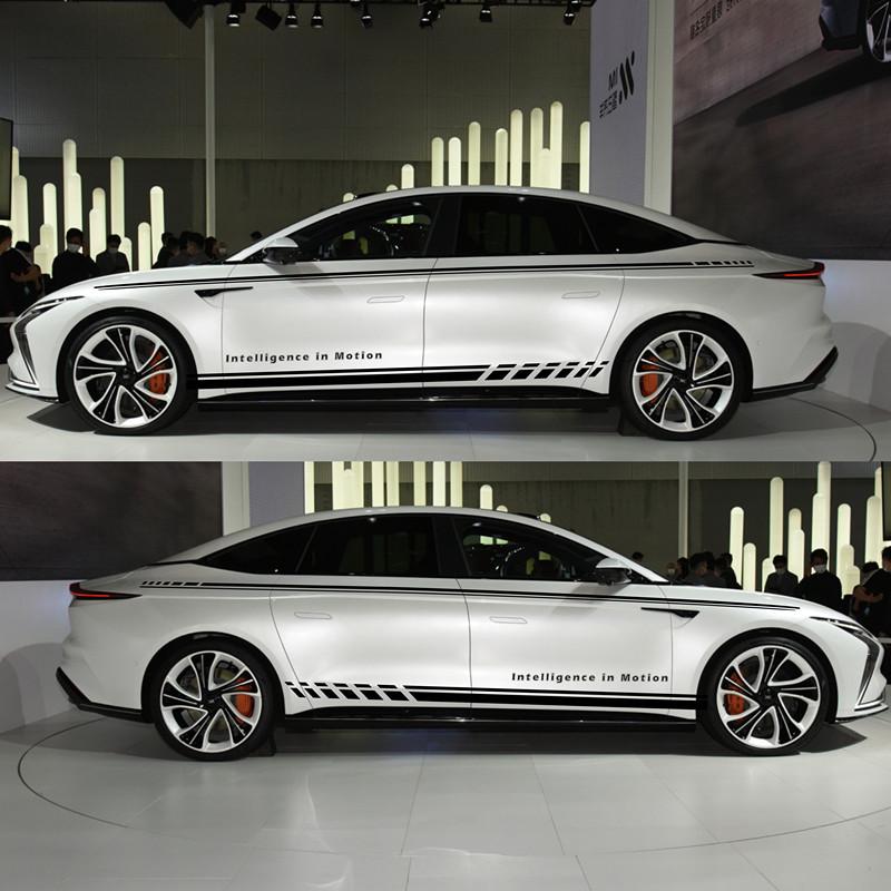 IM L7 Car Body Personality Decals: Custom Pinstripe Stickers for Modified Cars