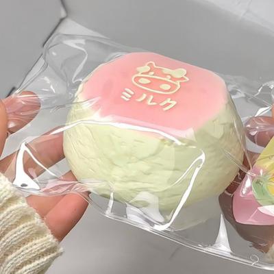 Stress Relief Dessert Squeeze Toy Slow Rising Ice Cream Pudding Cake Sensory Toy Anti-Anxiety Soft Stress Ball Pinch Fidget Toy