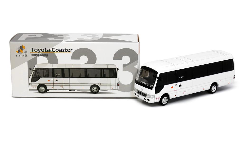 Tiny City Scale P33 Toyota Coaster B59 Diecast Model Car 1/76