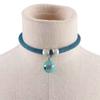 Fashion Pet Bell Collar Necklace Nylon Fabric Kitten Accessory Cats Collar With Extension Chain Cats Puppy Decoration Product