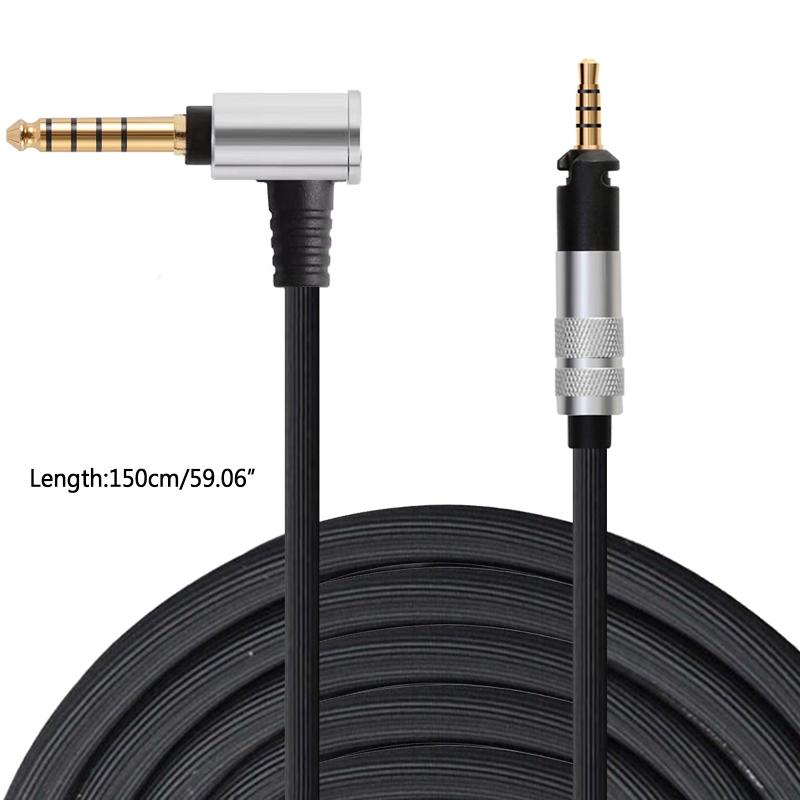 etachable Flexible Gaming Headphone Cable 4.4mm/2.5mm Noise Canceling Headset for HD598/se HD518 HD558 HD569 579 599