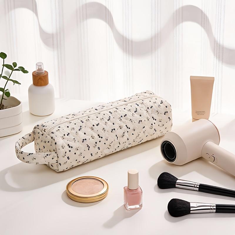 Cute Cartoon Hair Dryer Storage Bag, Multi-Functional Dustproof Travel Toiletry Bag for Curling Irons
