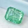 NATURAL Green Emerald 4.95 Ct RARE Emerald Shape CERTIFIED Loose Gemstone