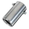 51mm Inlet Diameter Stainless Steel Car Exhaust Muffler Pipe Modified Tail Throat A1