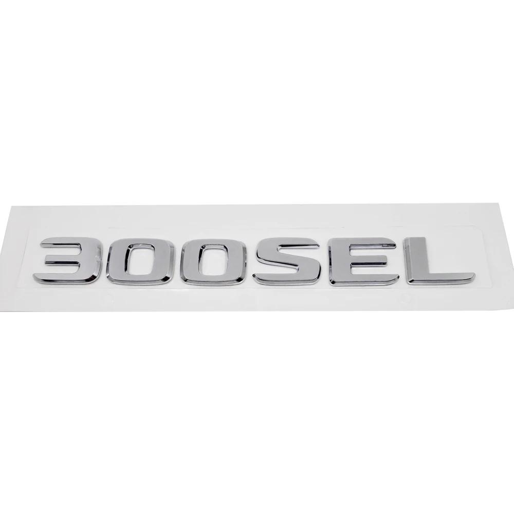 ABS-Kunststoff 300SEL 500SEL 560SEL 600SEL Kofferraum Heck Logo Plakette Emblem Aufkleber für Mercedes Benz S-Klasse W126 W140 W220 W221 W222 JO7