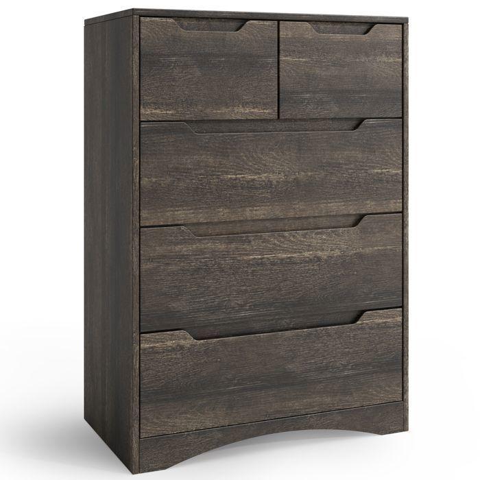 Commode 5 Tiroirs - Bealife -