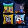 T-TTrotroS 2004 Cartoon Kissenbezug Outdoor Sofa Dekorativ Quadratisch Wohnzimmer Schlafzimmer Auto