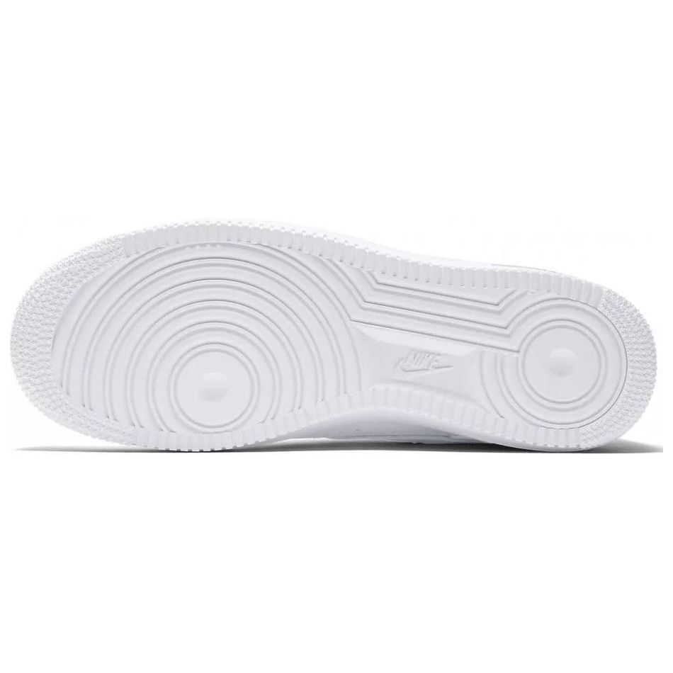 Nike Air Force 1 Leather Comfortable Versatile Non-Slip Durable Low-Top Lifestyle Shoes Women sneaker White AH0287-100