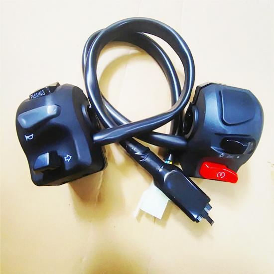 For Peugeot SF4 Pedal Motorcycle QP125T-12 150T-G Left and Right Handlebar Switch