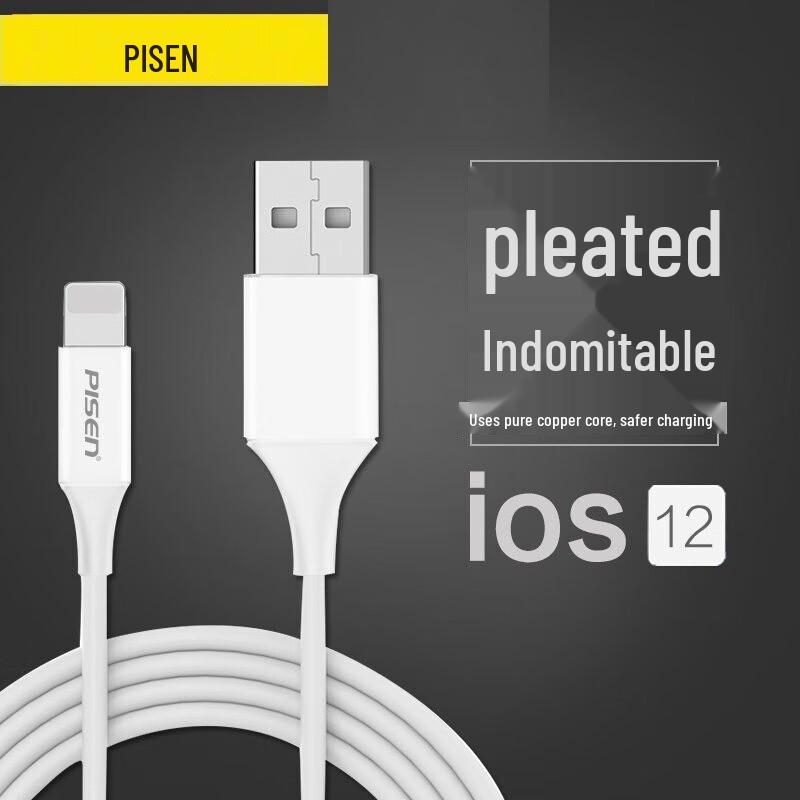 Pisen Apple Lightning To USB Fast Charging Cable