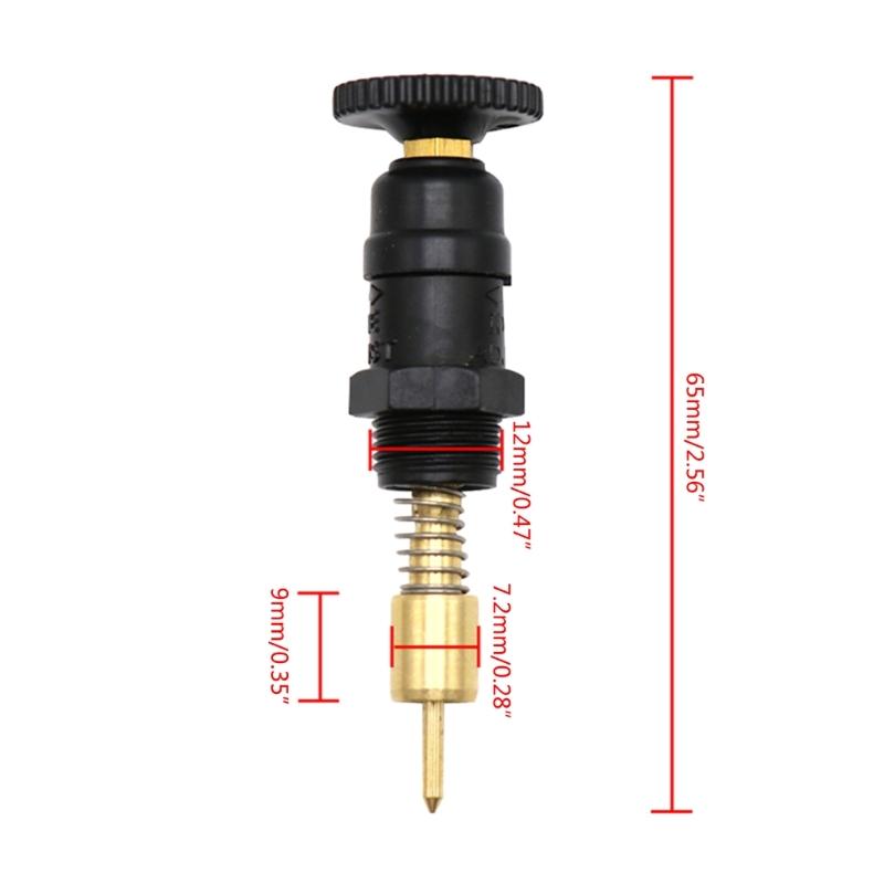 Válvulas de acelerador de carburador para motocicletas, com interruptor de partida manual, peça de reparo para arranque manual para pwm38 018-201