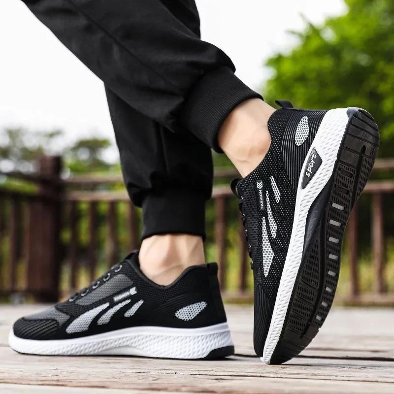 New Men's Shoes Autumn Sports Shoes Casual Shoes Versatile Breathable Lightweight Men's Shoes Non-slip Soft Sole Wear-resistant