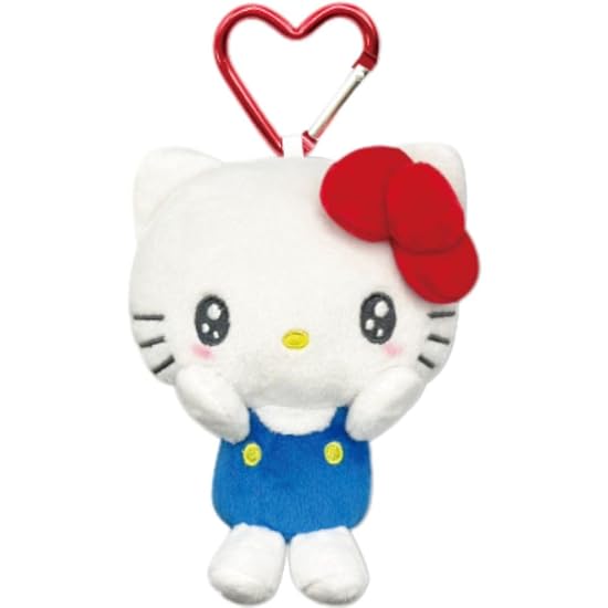 Hatakeyama Shoji Sanrio Mascot Pouch Face Hello Kitty Uru-Uru Plush Pouch Mini Pouch Accessory Case B0GRV7GN1P