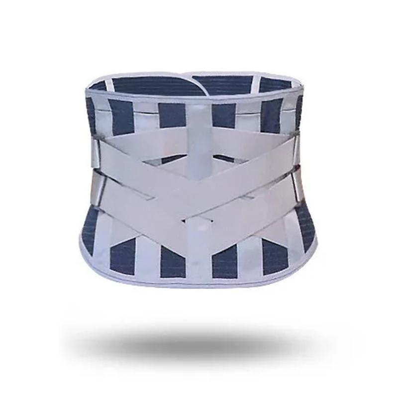 

Ортопедический бандаж для поясничной поддержки спины, диск, грыжа, ортопедический бандаж для поддержки талии со съемными двойными натяжными ремнями и стальными шинами M синий