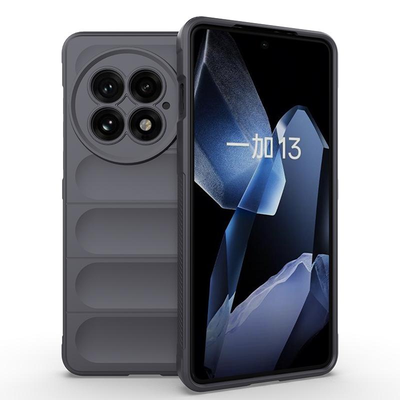 For Oneplus 13 Anti-Shock Silicone Skin Case,Rugger Armor Silicone Back Case For Oneplus 12 11