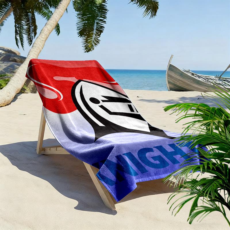 Newcastle Knights 2D Flat Print Beach Towel, Large Soft Quick Dry Towel for Beach Camping Swimming.NSTJ0928489