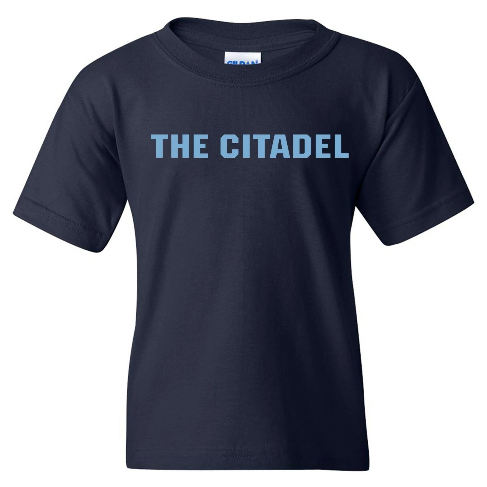 The Citadel Bulldogs Basic Block Youth T Shirt - Navy S