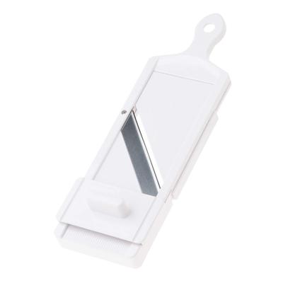 Shimomura Kougyou Vyrobeno v Japonsku Kráječ s držákem Nastavení tloušťky Flexibilní Zelí Krájené Rajče Vyrobeno v Niigatě 0,8 mm~3,0 mm SFS-102