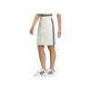 Adidas Originals X Notitle Collaboration FW23 Solid Color Three Stripe Drop Waist Zipper Sports Casual Skirt Women Skirts Off-White IN1076
