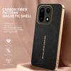 Etui na OnePlus 15 5G Odporne na zarysowania Tekstura liczi TPU Skóra PU Tylna osłona telefonu
