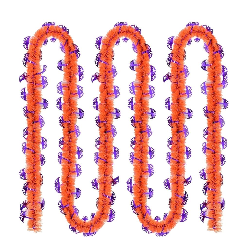 Halloween Party Garland Decoration Hanging Streamers for Indoor Outdoor Use Lightweight Durable Material Length Suitable for Multiple Events