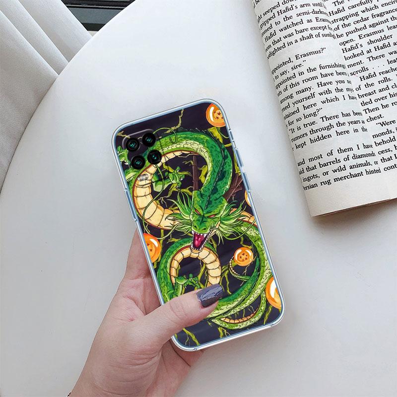 Dragon Ball Transparent Phone Case for Motorola Moto G10 G20 G30 G31 G32 G34 G35 G41 G42 G50 G51 G52 G55 G60 G60S