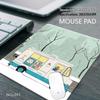 Fumaide Cartoon Office Mouse Pad Set