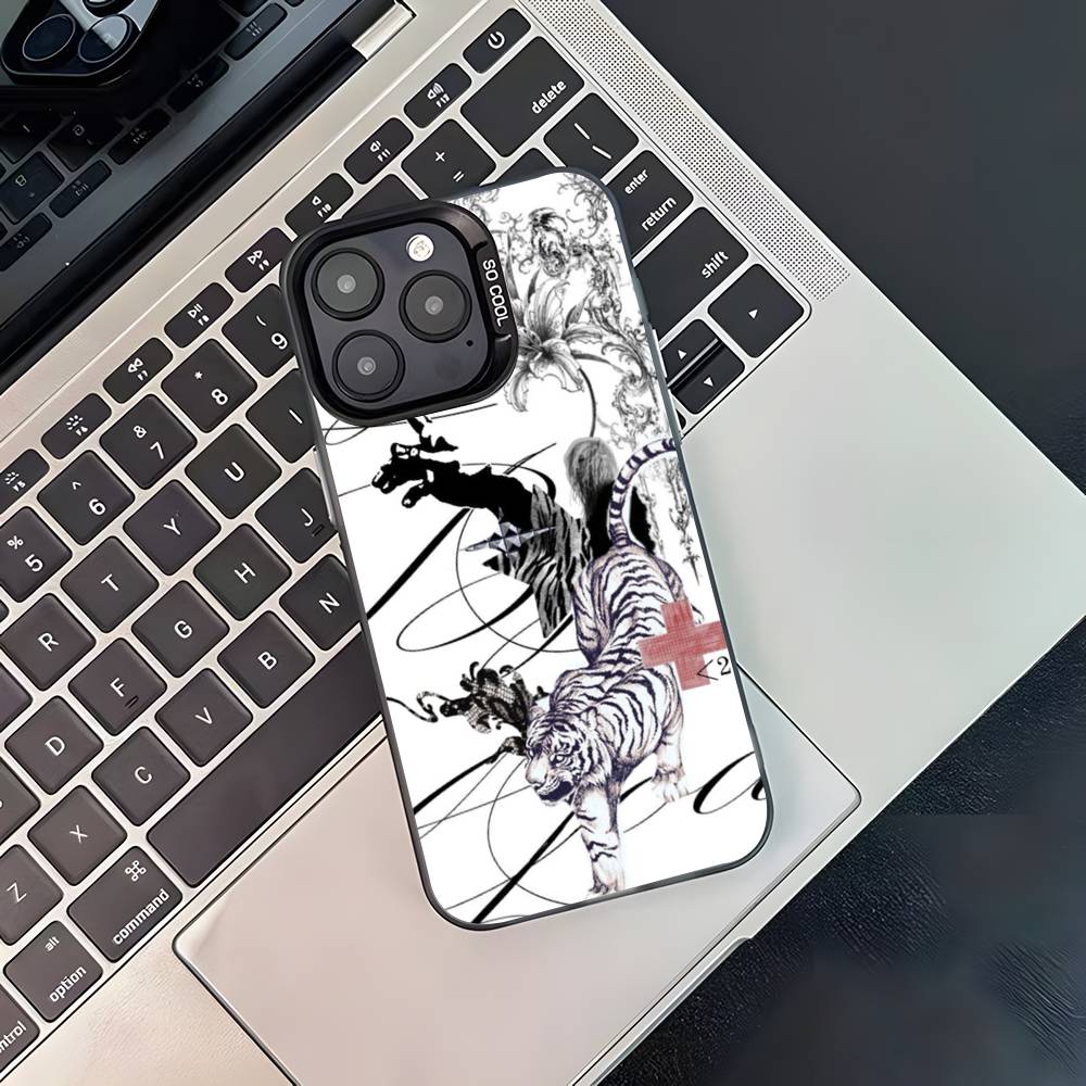 Singer 2hollis Albums Black Matte Shockproof CoverPhone Case For iPhone 17,16,15,14,13,12,11,Pro,Max,Plus