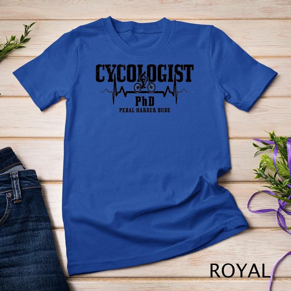 Cycologist Mountain Bike MTB Downhill Cycling Funny Gift T-Shirt Unisex T-shirt 6 XL