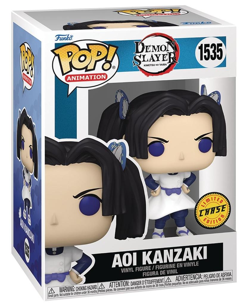 POP Anime: Demon Slayer Kanzaki Aoi Limited Edition Chase Funko Vinyl Figure (Includes Compatible Box Protector Case) Multicolor 3.75