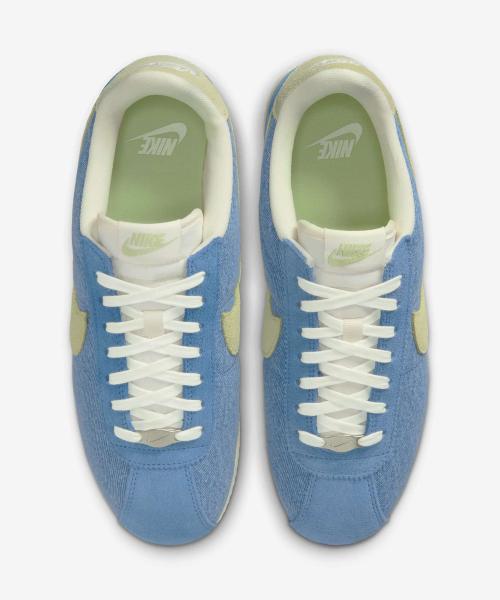 [Nike] Cortez SE Denim W - Smokey Blue:Aegean Storm:Pale Ivory:Olive Aura IH6354-004