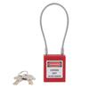 Isolation Lock Safety Padlock Multi Color Durable Cable Lockout Lock for Workplace Safety Management