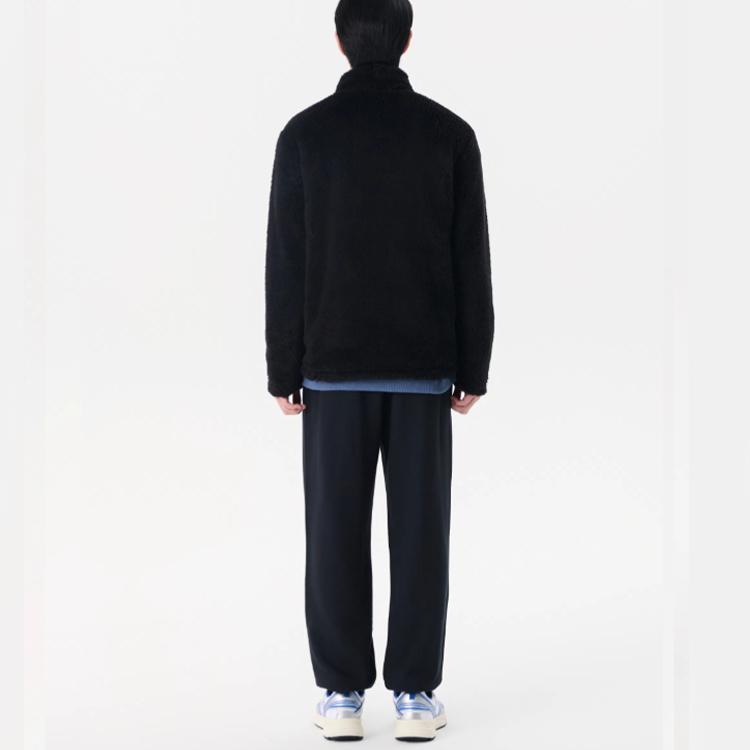 New FILA Velvet Feel Coat Unisex Black 1100FS2PLG4101XBLK