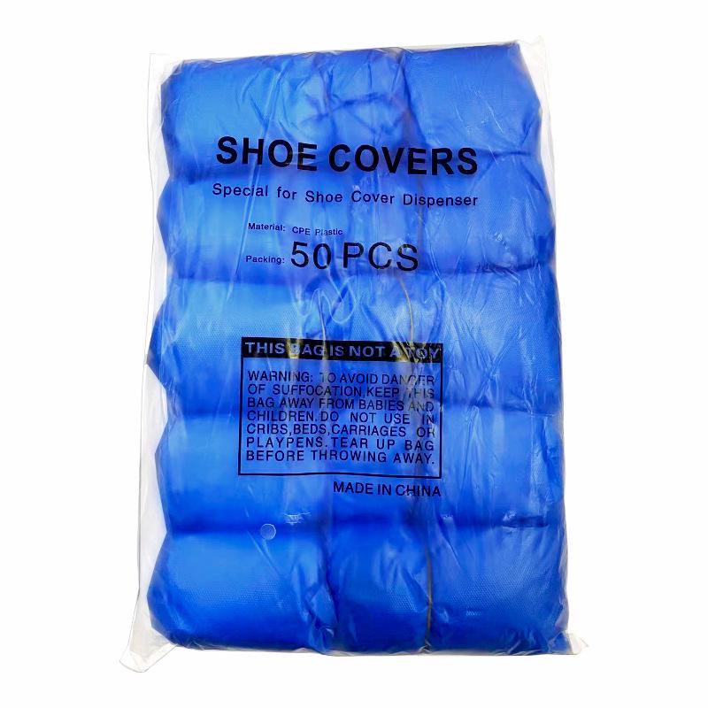 T-shaped Buckle Disposable Dustproof Shoe Covers for Home & Office
