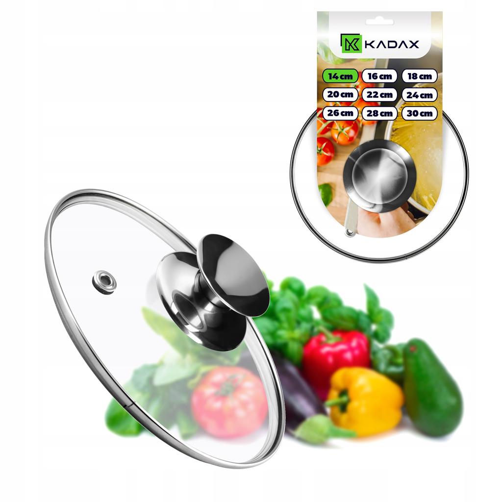 KADAX Heat-Resistant Glass Lid For Pot