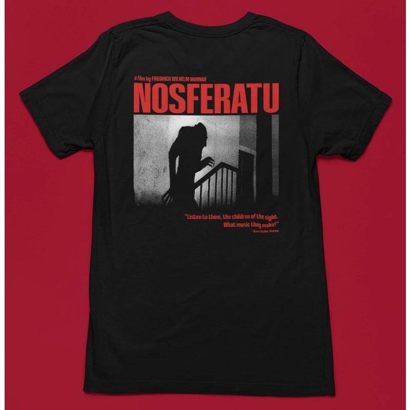 Nosferatu T-shirt Dracula T-shirt Movie Cult T-shirt Men's T-shirt Harajuku Style Summer Unisex Casual T-shirt