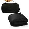 Foldable 2-in-1 Fleece Blanket Travel Airplane Throw Multi-Function Portable for Wholesale