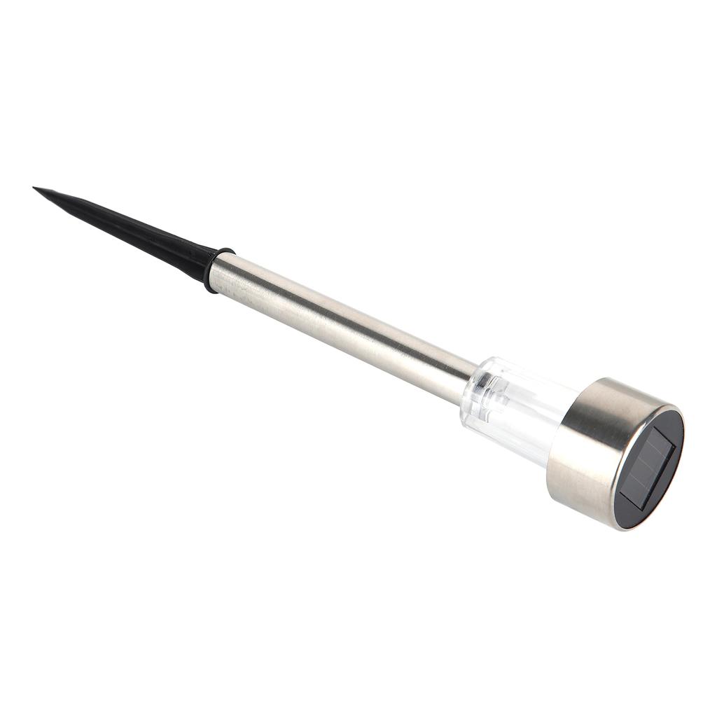 10Pcs Stainless Steel LED Solar Light Solar Powered Lamp for Garden Driveway Pathway Yard