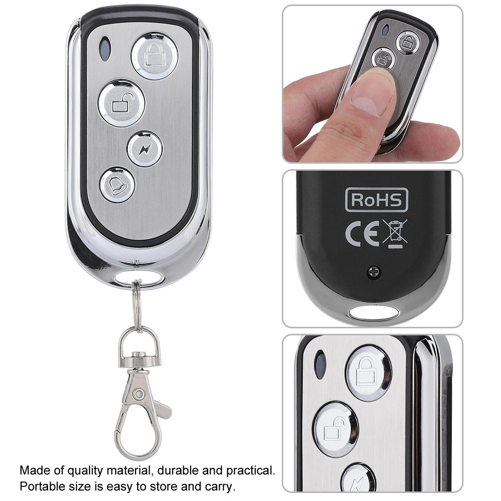 433HZ Wireless Metal Clone Remote Control for Electric Vehicle Motorcycle Lamps