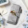 Gothic Skull Rose Wallet Forever Bifold Multi Card Holder Purse