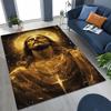 HD Faith Virgin Mary Jesus Blessed Rug Carpet for Bedroom Living Room Sofa Home Doormat Decor,Kids Play Non-slip Floor Mat