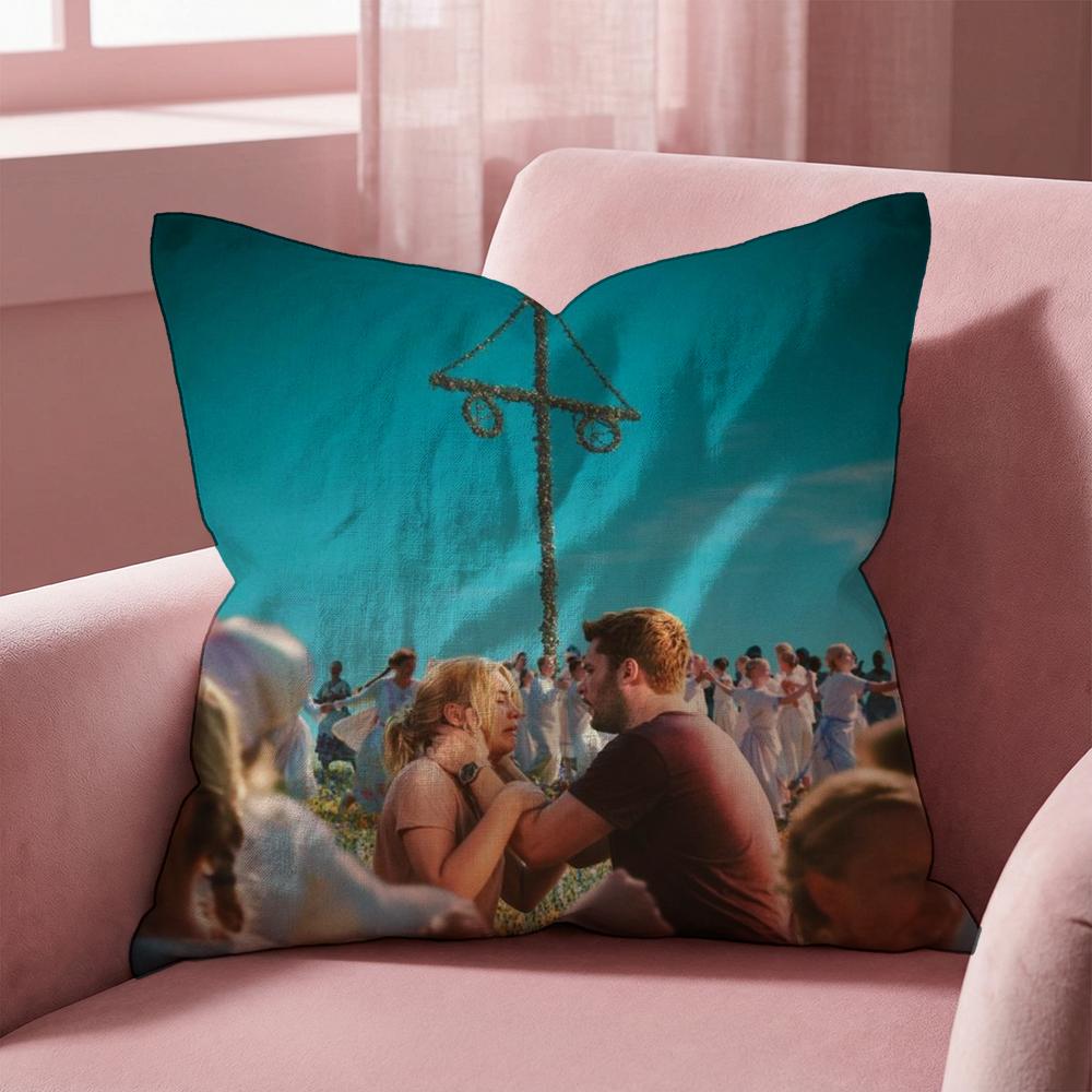 

Movie M-Midsommar Cushion Cover Multi-Scene Pillow Cover for Home & Car - Reversible, Soft & Durable for Daily Use 30cmx30cm
