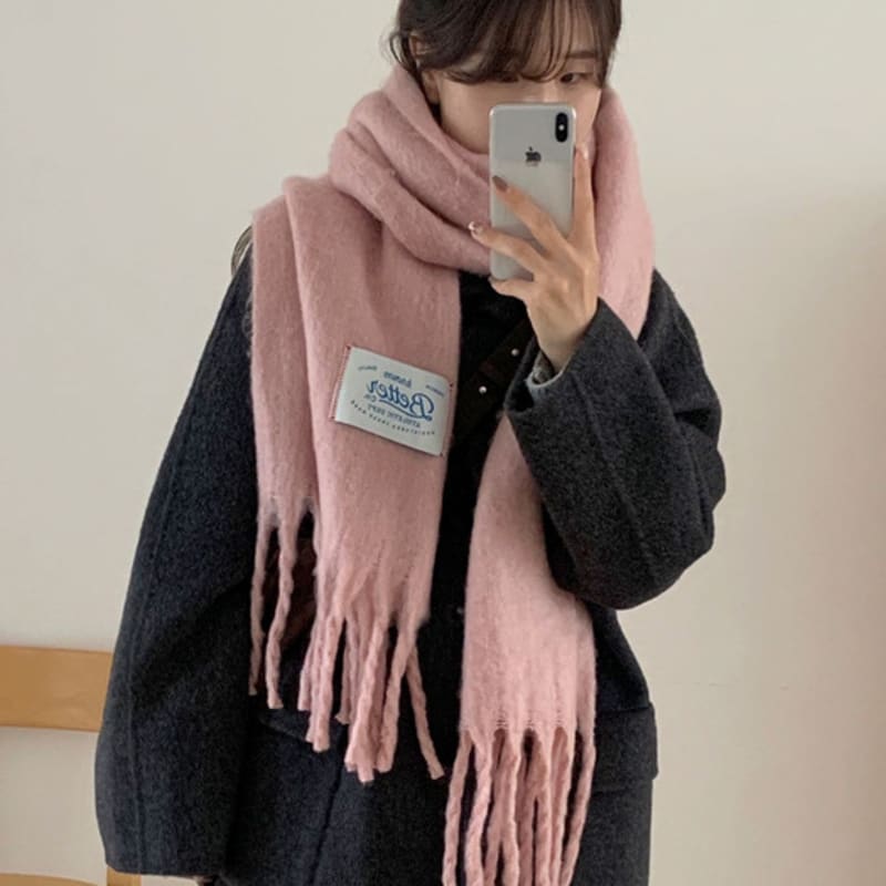 

KNOWN BETTER Soft pastel muffler [KNFW05ACC01]_[5color] LAVENDER