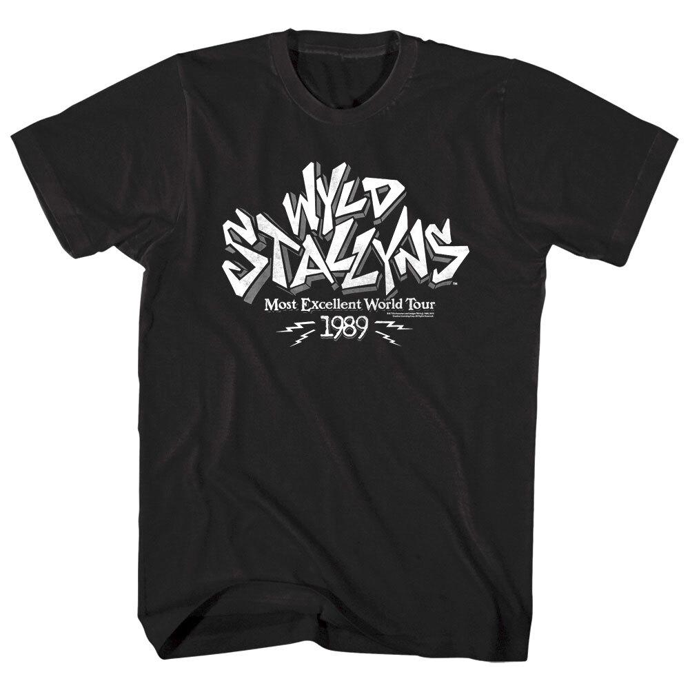 Bill Ted Wyld Stallyns Most Excellent Tour 1989 Men T Shirt L