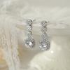 1011 New Exquisite Light Luxury Crystal Earrings 1011 New Premium Sense Earrings Women's Design Earrings Ear Jewelry