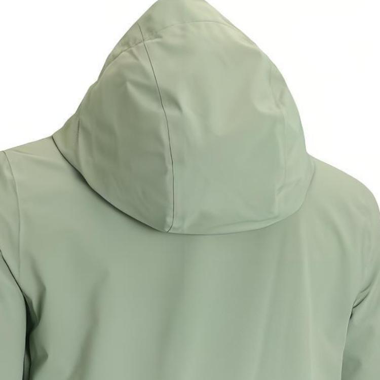 Under Armour Solid Color Simple Logo Print Hooded Zip Long Sleeve Jacket Women Jackets Jungle-Green 1376067-504