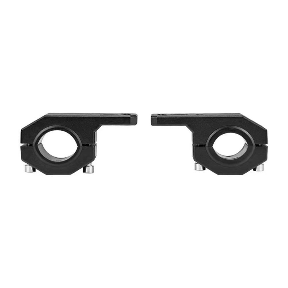 Motorcycle LED Headlight Clamps Brackets 360 Adjustable Tube Clamp Mount Kit Motorbike Head Lamp Holder Support Moto Accessories
