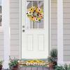 VIKAMA Summer Doormat Sunflower Front Door Welcome Mat Vintage Rustic Yard Non Slip Seasonal Home Decoration Indoor Outdoor